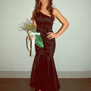 Black Floor Length Dress